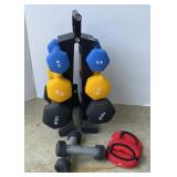 Exercise Weights & Stand