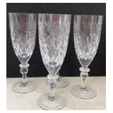 Rogaska Gallia Crystal Iced Tea Glasses