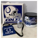 Colts Tin, Seat cushion, Cross Body & Pint Glass