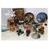 Christmas collector plates & Decor items