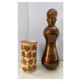 MCM Vase & Wine Bottle Chiller