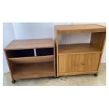 Manufactured Wood Microwave Cart & TV Stand