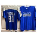 Vtg Hawaii Jersey (L) & T-Shirt (3x)