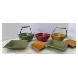 Fall Stoneware Serving Pieces
