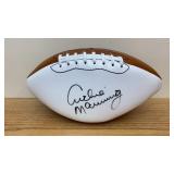 Autographed Archie Manning Football