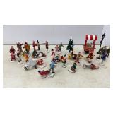 Resin Christmas Village People