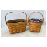 Longaberger Measuring & Dresden Tour Baskets
