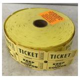 Roll of 50/50 Tickets