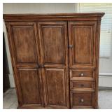 Entertainment Cabinet  55" X 58" X 23"