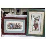 Cross Stitch Pictures - Garden Theme