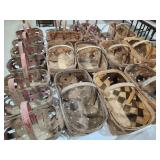 Baskets,  used, large quantity