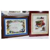 Cross Stitch Framed Pictures (2)