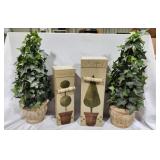 Tree, Ivy, Boxes Decoration Items