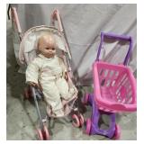 Baby Doll, Stroller, shopping cart