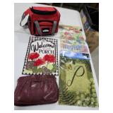 Yard Flags, Aigner Purse, Cooler lunch bag