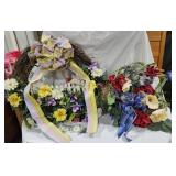 Grape Vine Floral Wreaths (2)