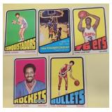 Basketball Collectible Cards (5)