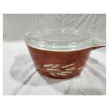 Pyrex lidded Autumn Harvest casserole dish