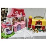 Sesame Street Barn, Little People House, as is