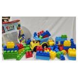 MEGA Lego Blocks & dump truck