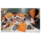 Halloween decorations and candles