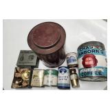 Advertising Tins & more- Vintage