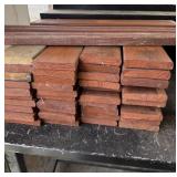 41 pieces treated lumber 30" x 5.5",