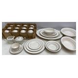 Noritake Ivory Pattern China Set of 12