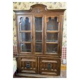 VTG Large Keller Solid Wood China Hutch