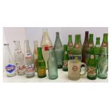 Antique Kabey & Link and Other Soda Bottles