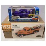 1937 Studebaker Die Cast Truck & 55 Chevy