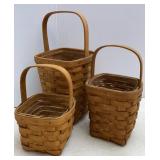 Longaberger Peg Baskets
