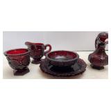 Avon Cape Cod Sugar/Creamer, Oil, Berry & Dessert