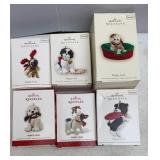 Hallmark Keepsake Dog Ornaments (puppy love)