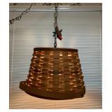 Longaberger Look Suspended Basket Light