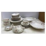 VTG TK Thun Rambler Pattern China Set for 6