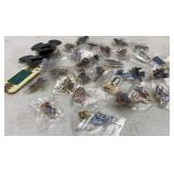 Disney & Football Player Hat Pins