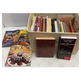 Paper Box of Cook Books & Booklets