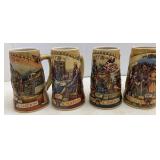 Miller High Life & Genuine Draft Steins