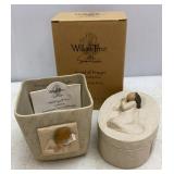 Willow Tree Trinket Box & Candle Holder
