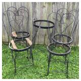 Wrought Iron Bistro Set