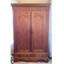 Antique Walnut Knock Down Wardrobe