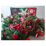 Christmas Greenery, Rug, Garland & More