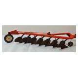 Allis-Chalmers 7-Bottom Toy Moldboard Plow