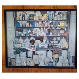 Red Wing Pottery Stoneware Framed Poster