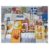 Kitchen Towels w/Rubbermaid Tote