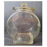 Planters Peanuts Glass Store Counter Display Jar