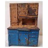 Arcade Cast Iron "Hoosier-Style" Dollhouse Cabinet