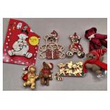 Christmas Bears Brooches & Pins