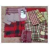 Country Plaid Placemats, Kitchen Towels & Napkins